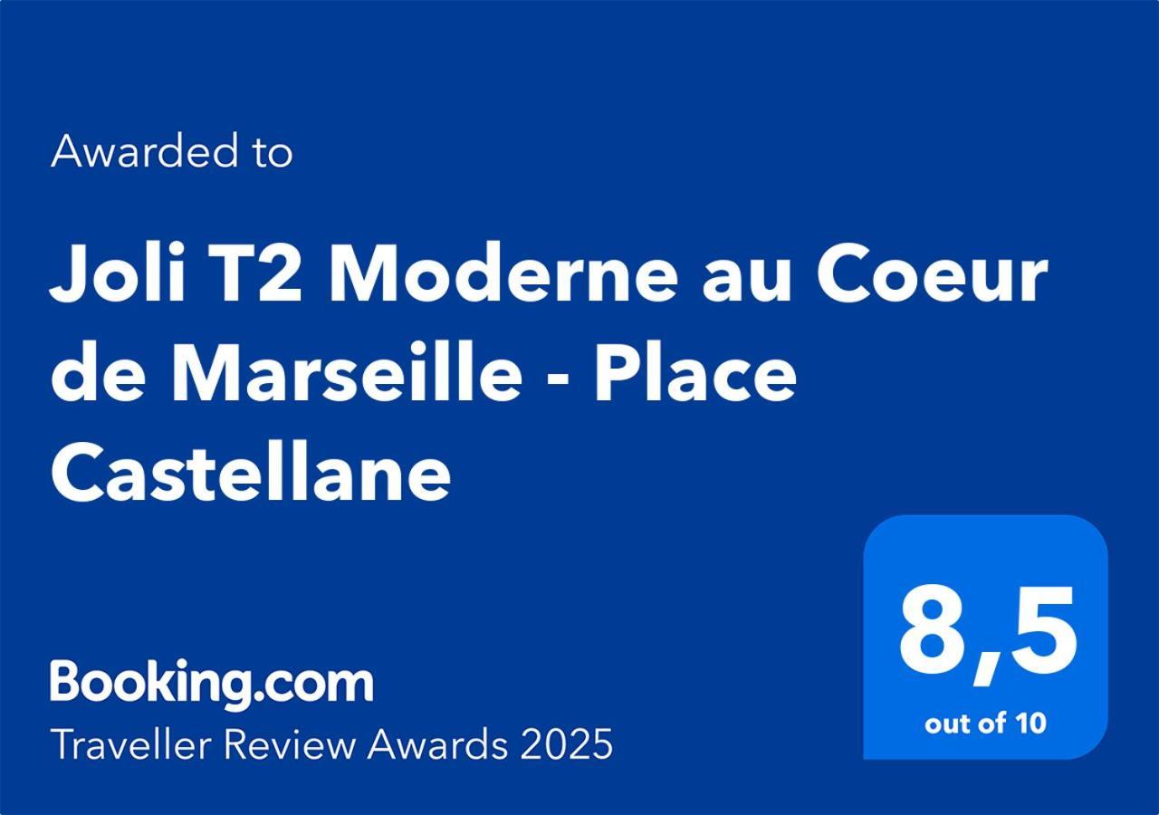Joli T2 Moderne Au Coeur De Marseille - Place Castellane Eksteriør bilde